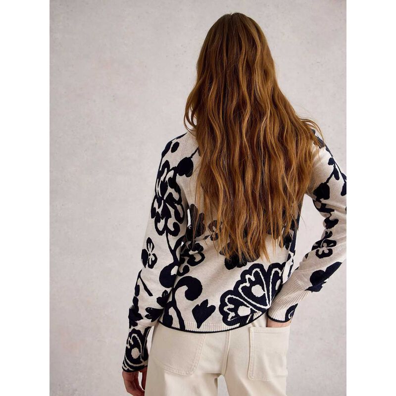 White Stuff Lulu Print Cardi image number 1
